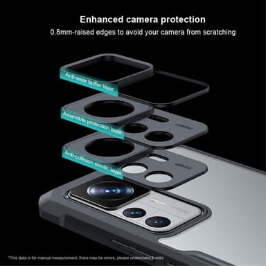 XUNDD Slim telefontaske til Xiaomi 12T Pro stødsikkert dæksel