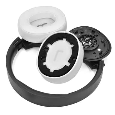 1 par ørepuder til JBL TUNE 700BT/710BT/700BTNC/750BT/760BTNC Hvid