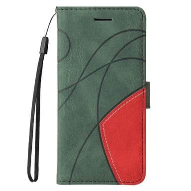 Til Google Pixel 8 KT-serie-1 dobbeltfarve etui - Grøn