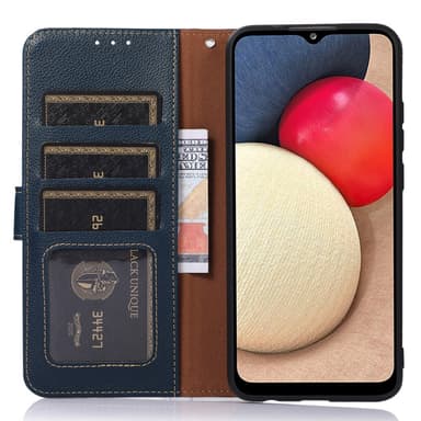 KHAZNEH Telefondæksel til Google Pixel 8 Pro - Blå/Brun