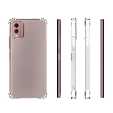 Cover Shell til Nokia C32 Stødabsorberende Forstærkede hjørner TPU