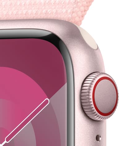 Apple Watch S9 41mm GPS+CEL (Pink Alu/Light Pink Sports-loop)