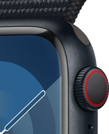 Apple Watch S9 41mm GPS+CEL (Midnight Alu/Midnight Sports-Loop)