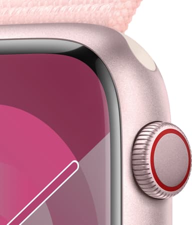 Apple Watch S9 45mm GPS+CEL (Pink Alu/Light Pink Sports-loop)