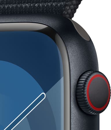 Apple Watch S9 45mm GPS+CEL (Midnight Alu/Midnight Sports-loop)