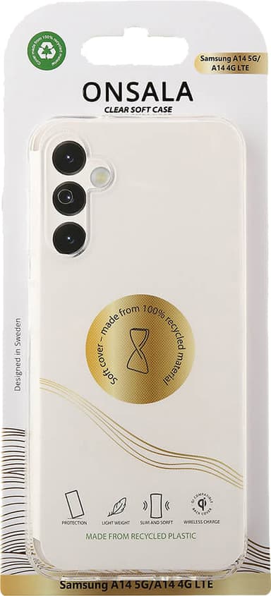 Onsala Samsung A14 5G/4G cover (klart)