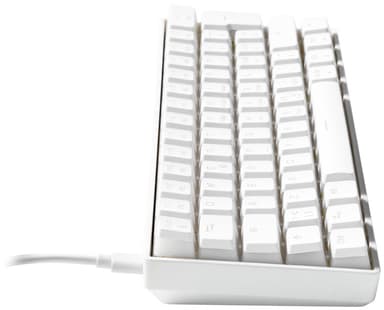 Deltaco WK90 gaming-tastatur (hvid)