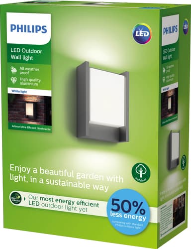 Philips Arbour udendørs vægbelysning 3,8W