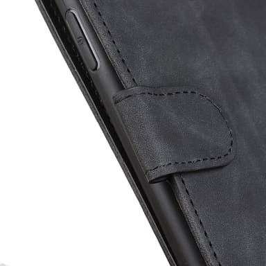 SKALO Sony Xperia 5 V KHAZNEH Pungetui i PU-læder - Sort