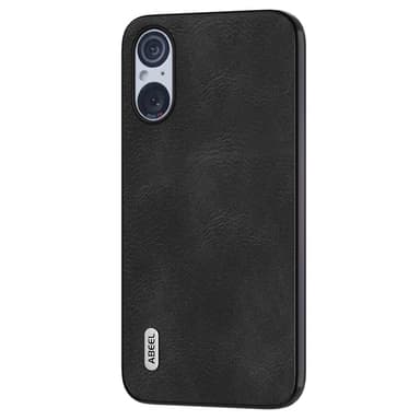 SKALO Sony Xperia 5 V ABEEL PU læder Cover - Sort