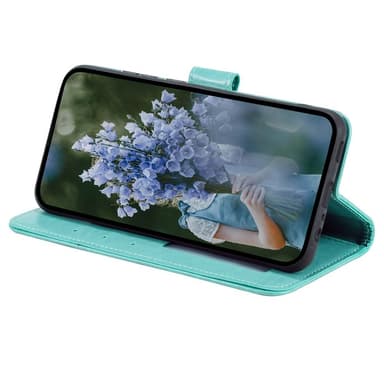 SKALO Sony Xperia 5 V Mandala Flip Cover - Turkis