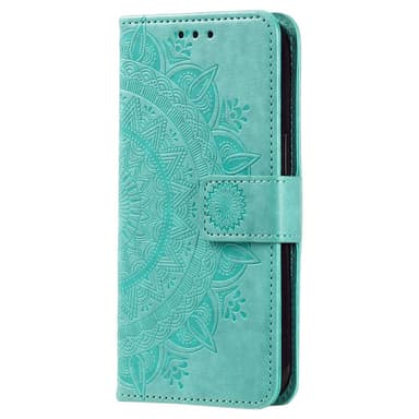 SKALO Sony Xperia 5 V Mandala Flip Cover - Turkis