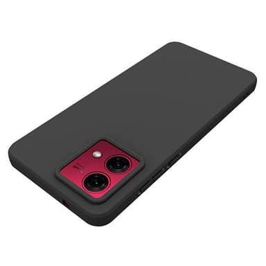 SKALO Motorola Moto G84 5G Matte Black Ultra-tynd TPU Cover