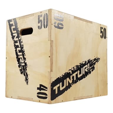 Tunturi Plyo Box Træ 40/50/60cm