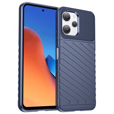 SKALO Xiaomi Redmi 12 4G/5G Armor Thunder Cover - Blå