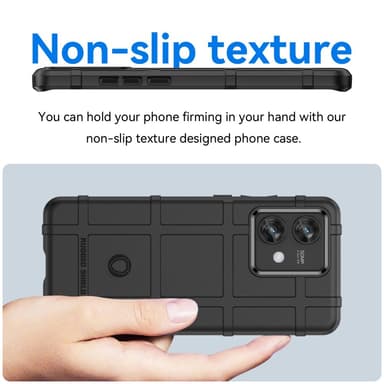 SKALO Motorola Edge 40 Neo 5G Rugged Shield Stødsikker TPU-cover