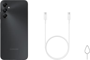 Samsung Galaxy A05s smartphone 4/64GB (sølv)