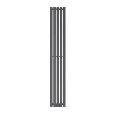 Stella designradiator Panelradiator Radiator 26x180cm antracit