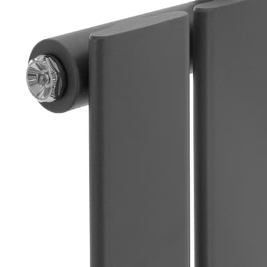 Stella designradiator Panelradiator Radiator 26x180cm antracit