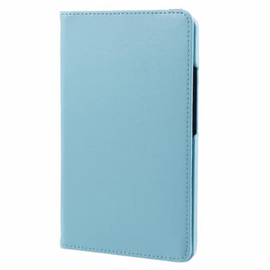 SKALO Samsung Tab A9 360 Litchi Flip Cover - Turkis