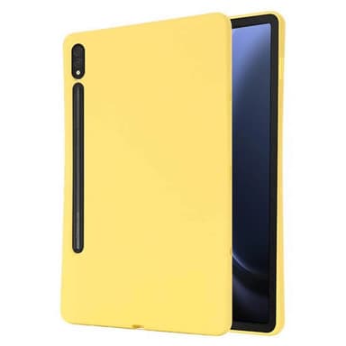 Liquid silikone cover Samsung Galaxy Tab S9 FE - Gul