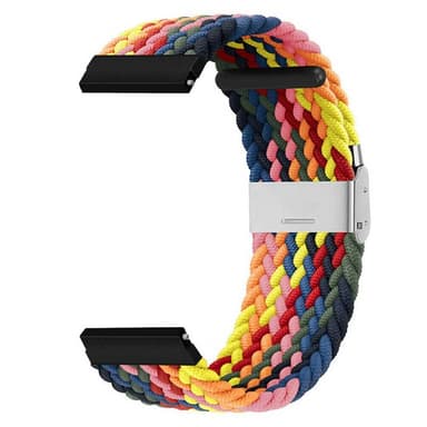Flettet Urrem Garmin Forerunner 645 - rainbow