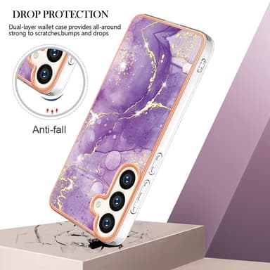 SKALO Samsung S24 Marmor TPU-cover - #1