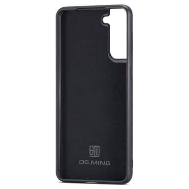 DG.MING Samsung S24+ Premium PU-læder Hybrid Cover - Sort