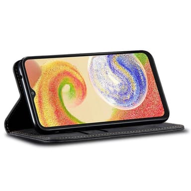 SKALO Samsung S24 Jeans Flip Cover - Sort