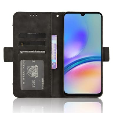 SKALO Samsung A05s 4G 6-RUM Pungetaske - Sort