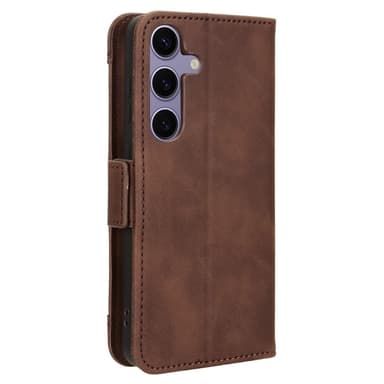 SKALO Samsung S24+ 6-RUM Pungetaske - Brun