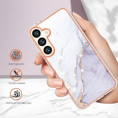 SKALO Samsung S24 Marmor TPU-cover - #3