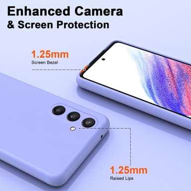 SKALO Samsung S24 Ultratynd TPU-skal - Lilla