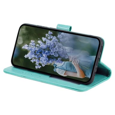 SKALO Samsung A05s 4G Mandala Flip Cover - Turkis