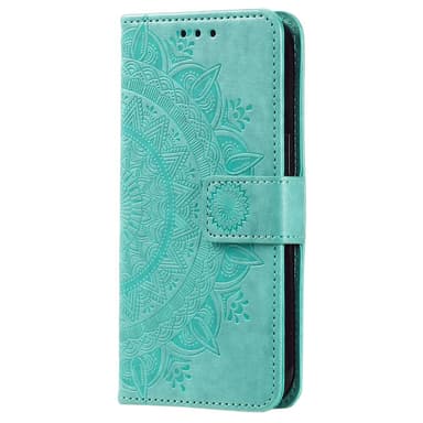 SKALO Samsung A05s 4G Mandala Flip Cover - Turkis