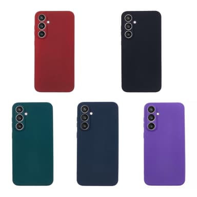 SKALO Samsung S23 FE Ultratynd TPU-skal - Rød