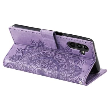 SKALO Samsung S24 Mandala Flip Cover - Lilla