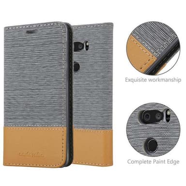 LG V30 / V30+ / V30S / V30S+ Pungetui Cover Case (Grå)