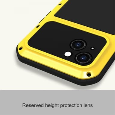 Love Mei iPhone 15 Cover Powerful Case Sølv