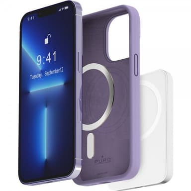 Puro iPhone 14 Pro Cover ICON Mag Lavendel