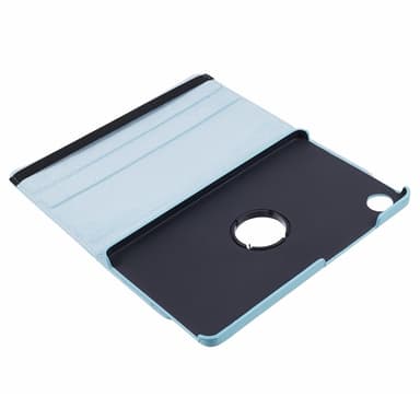 SKALO Samsung Tab A9 360 Litchi Flip Cover - Turkis