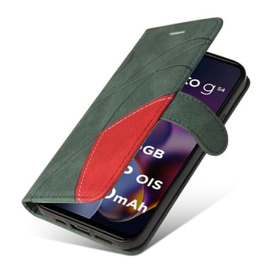 Til Motorola Moto G54 KT-serie-1 dobbeltfarve