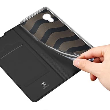 Samsung Galaxy Xcover 5 DUX DUCIS Skin Pro Series Stand Flip-Taske - Sort