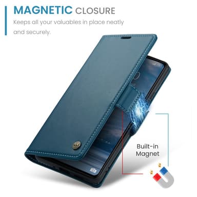 CaseMe Xiaomi Redmi 13C 4G Pungetui - Blå