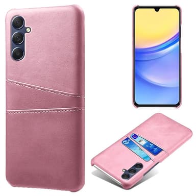Til Samsung Galaxy A15 KSQ PU-læderbelagt skal hårdt etui