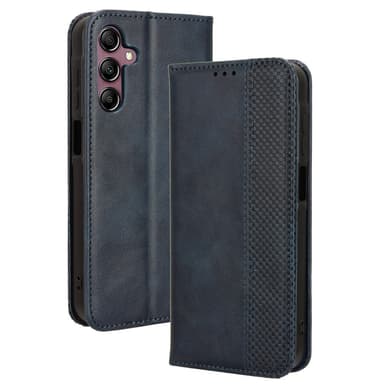 Wallet Stand Flip-telefonetui til Samsung Galaxy A15 5G - Blå