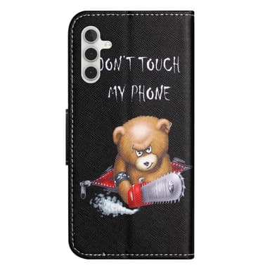 Til Samsung Galaxy A15 tegnebogstativetui mønstertelefoncover