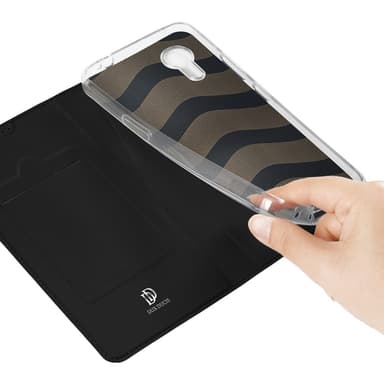 DUX DUCIS Samsung Xcover 7 Skin Pro Series Flip Cover - Sort