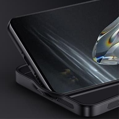 SKALO OnePlus 12 5G PU-læder Hybrid Cover - Blå