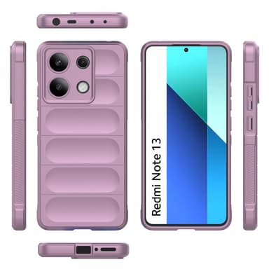 SKALO Xiaomi Redmi Note 13 4G Rugged Bumpers TPU-Cover - Lilla